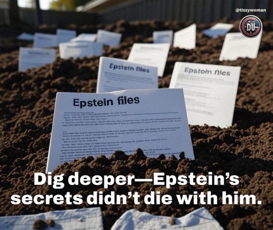 Dig deeper-Epstein's secrets didn't die with him.