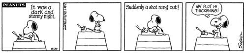 Peanuts comic strip