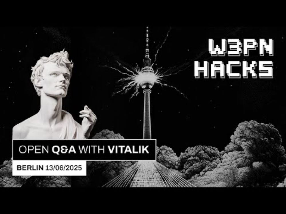 Vitalik Buterin on Ethereum Privacy @Web3Privacy hackathon, Berlin 2025