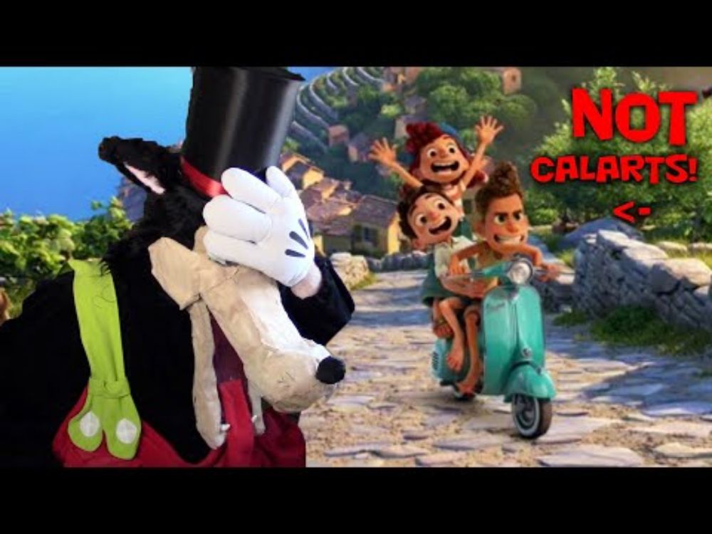 Pixar is NOT Doing the CalArts Style! - a Big Bad Wolf Rant