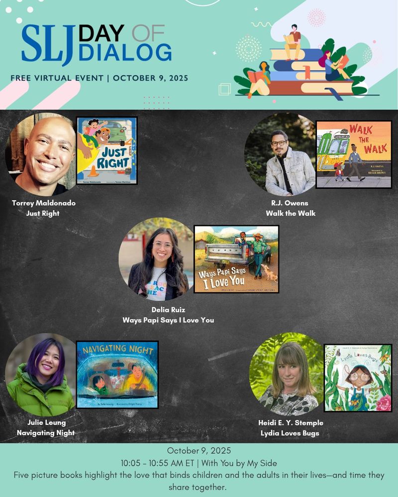 SLJ day of dialog ft 2026 picture books 