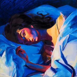 the cover of the album “Melodrama” by Lorde 