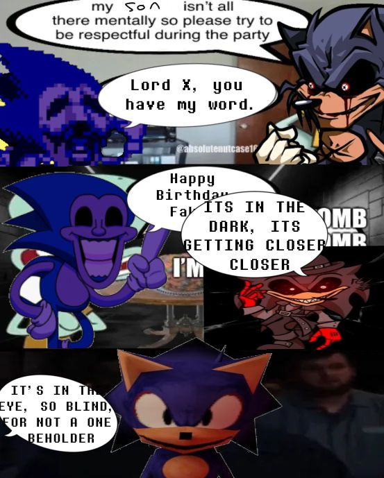 ITS IN THE DARK ITS GETTING CLOSER CLOSER