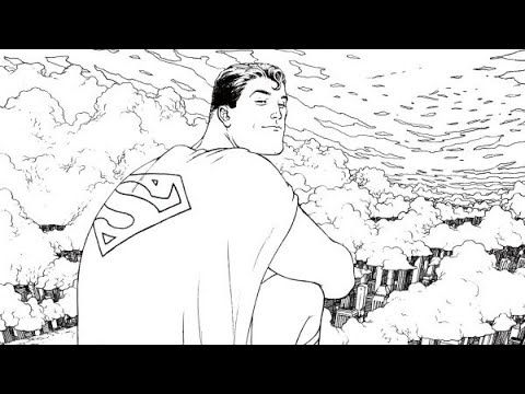 ALL-STAR SUPERMAN-Gorgeous Over-Sized Work In Progress Edition