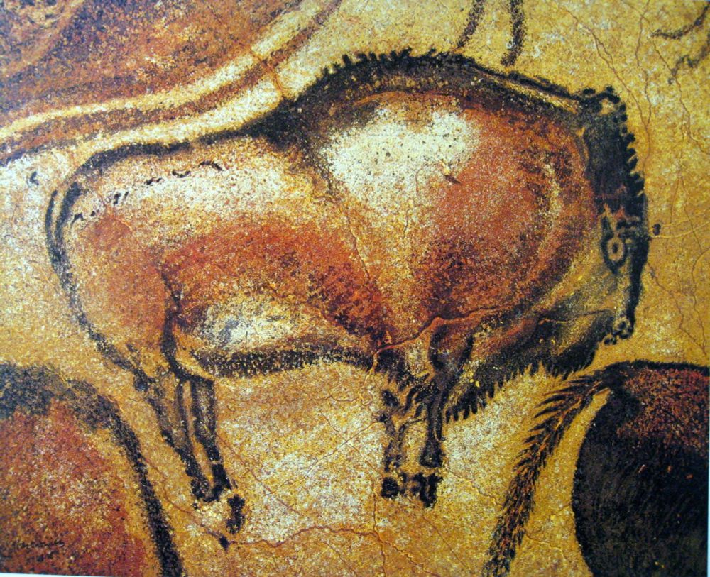 Palaeolithic cave paintings, Altamira, Spain. Artists unknown.