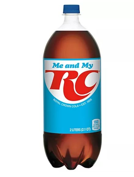 It's a picture of a 2-liter of RC Cola.