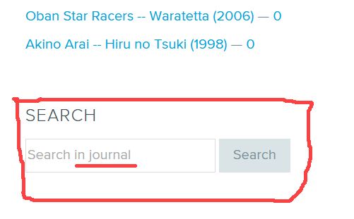 LiveJournal had this really NICE feature where you could search for results WITHIN YOUR OWN JOURNAL. This way you did not have to sift and sort through 10 million of results of OTHER PEOPLE'S STUFF just to find the ONE post that YOU made that you were trying to find again.
