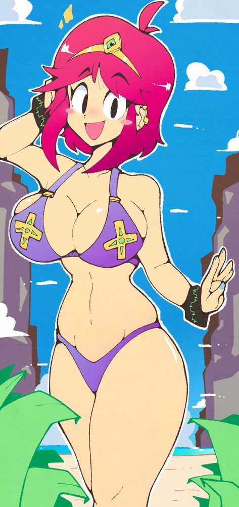 Pyra is ready for her vacation!