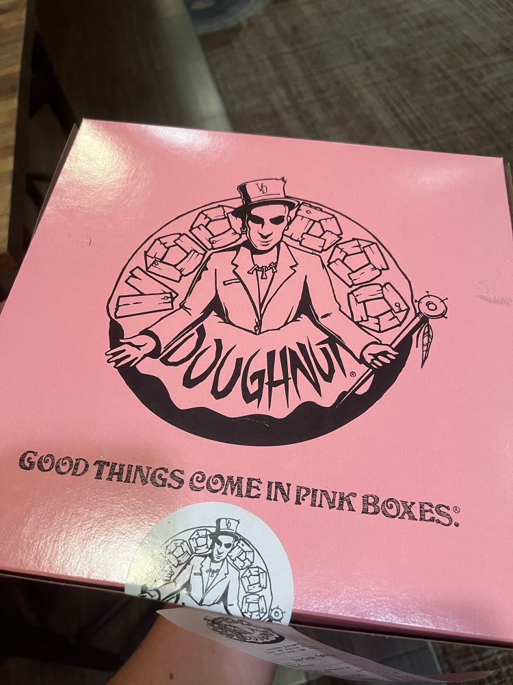 Box of Voodoo Donuts
