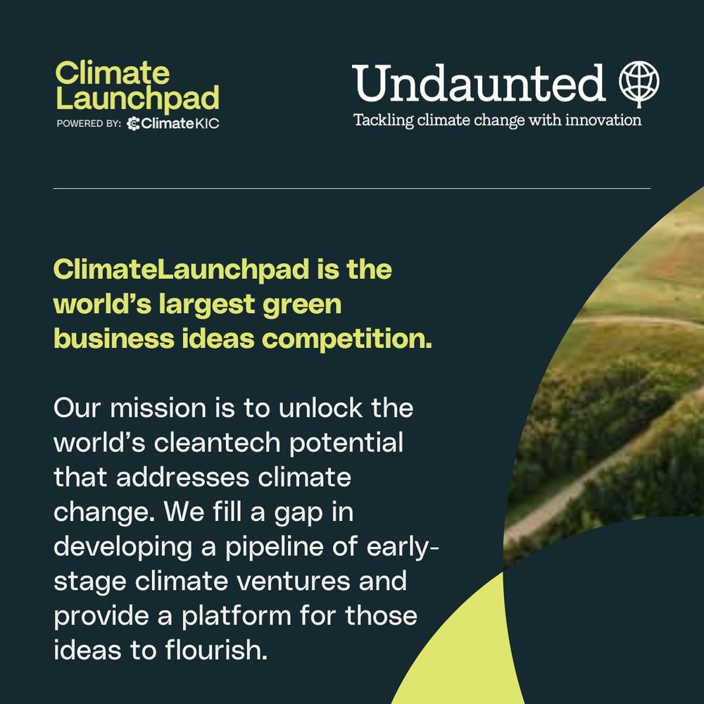 ClimateLaunchpad is the world’s largest green business ideas competition. Our mission is to unlock the world’s cleantech potential that addresses climate change. We fill a gap in developing a pipeline of early-stage climate ventures and provide a platform for those ideas to flourish. 