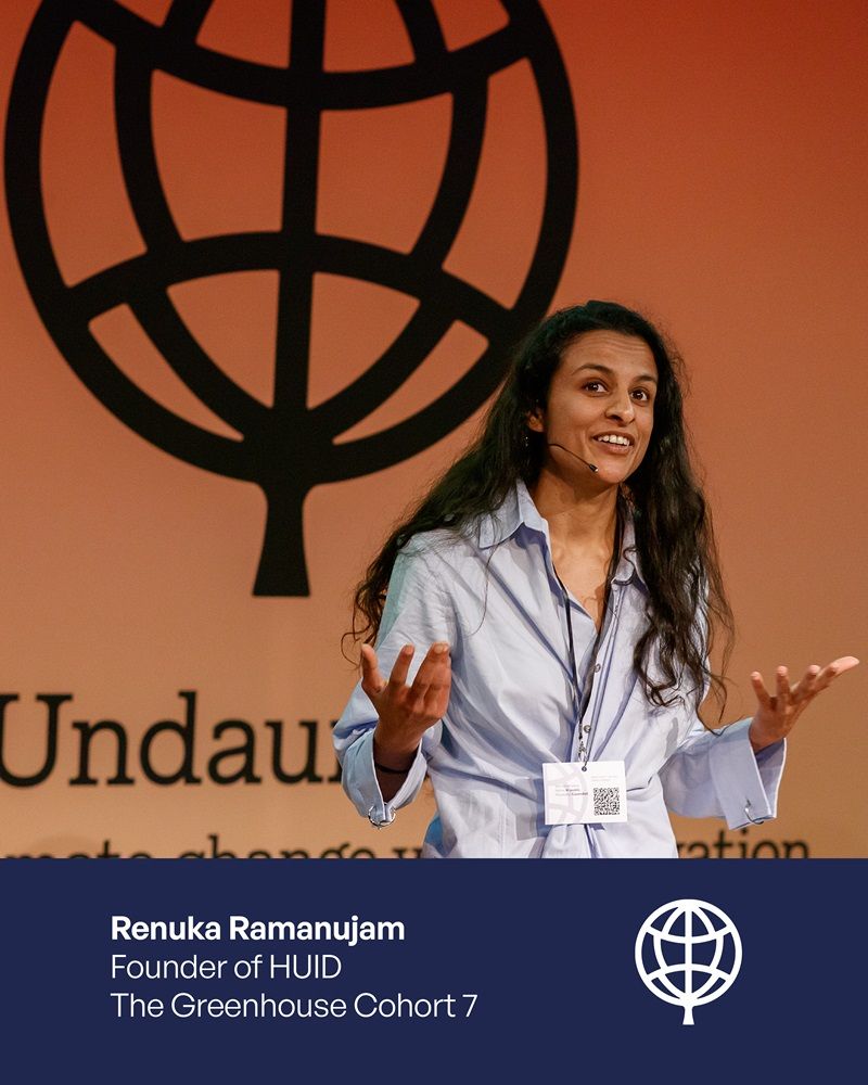 Renuka Ramanujam  
Founder of HUID
The Greenhouse Cohort 7