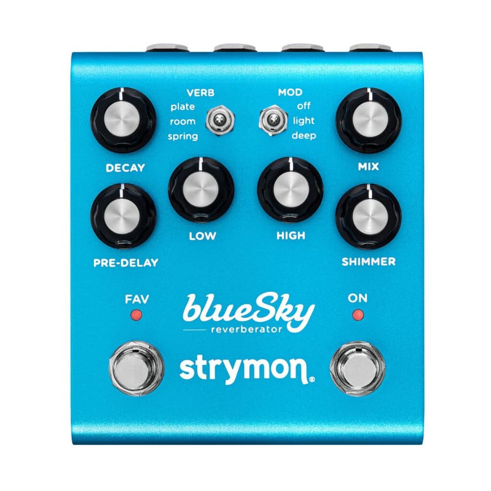 blueSky reverberator guitar pedal