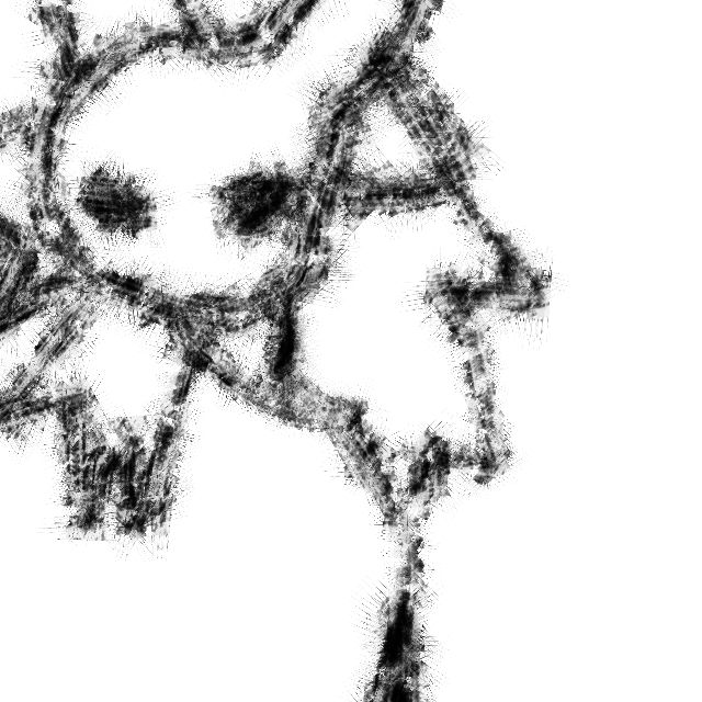 a similar drawing of kalema, posture fixed