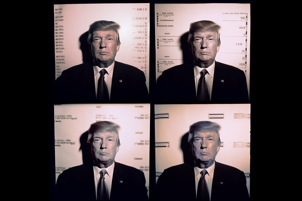 Trump mug shot 