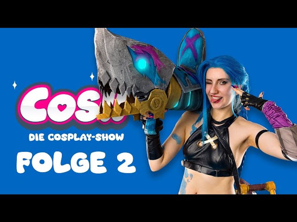 Kleber und viel Fantasie | Cos!! Folge 2: Kiyomi | Jinx Arcane Cosplay