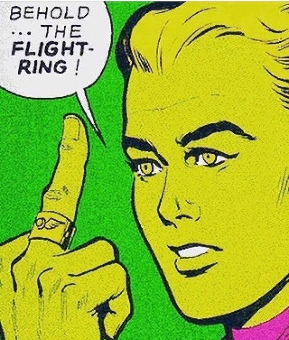 Brainiac 5 giving a Republican mouthpiece the middle finger