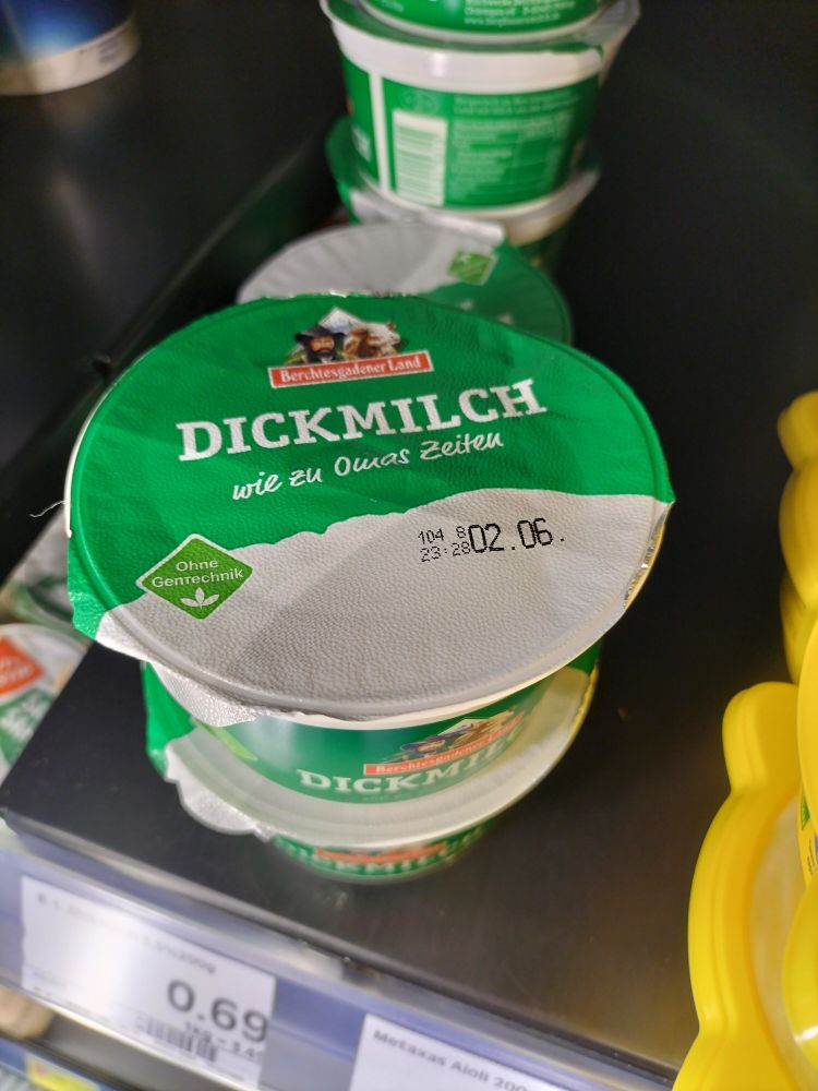 "Dickmilch, wie zu Omas Zeiten"