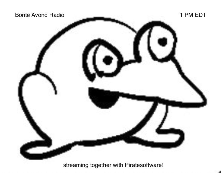a weird frog in a simple drawing style. it's kinda ugly but also cute?