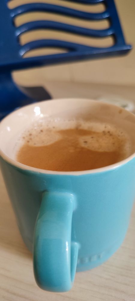Morning coffee to start the day