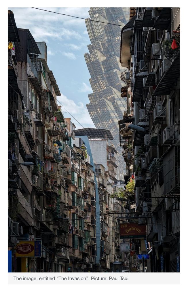 The image, entitled “The Invasion”. Picture: Paul Tsui
