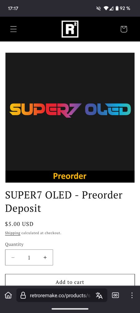 Preorder of super7 oled screen for Nintendo switch 