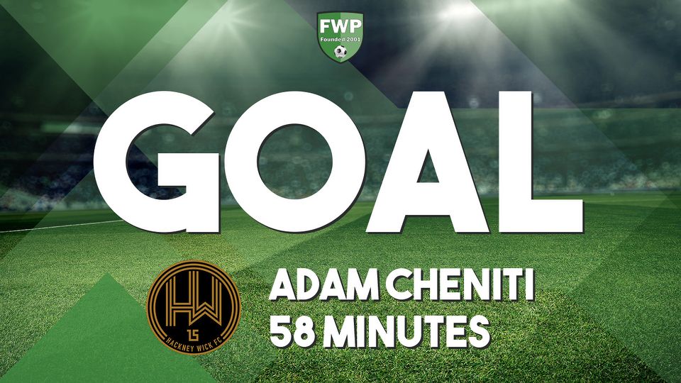 GOAL: Bearsted 1-2 HACKNEY WICK - Adam Cheniti (58')