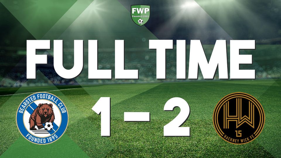 FULL-TIME: Bearsted 1-2 Hackney Wick