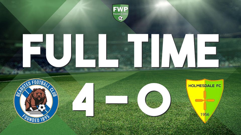 FULL-TIME: Bearsted 4-0 Holmesdale