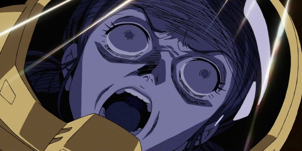 Lalah from Gundam Quuuuuux screaming 