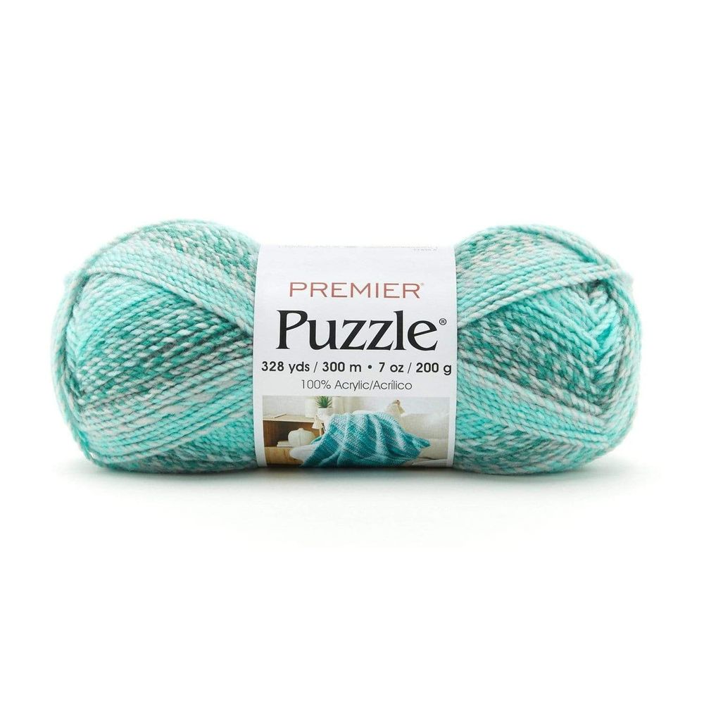 Product photo of the Premiere Puzzle yarn in the color Dominoes