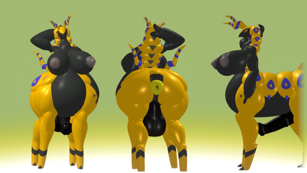 Snerfoil Scolipede Taur base - NSFW