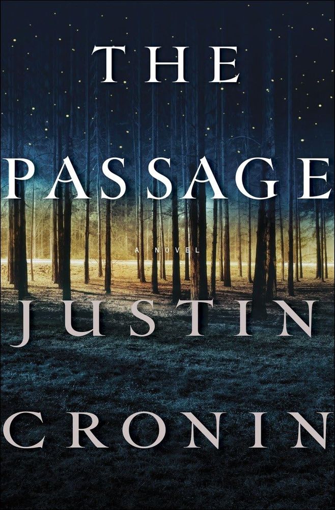 The cover of Justin Cronin's The Passage. 
