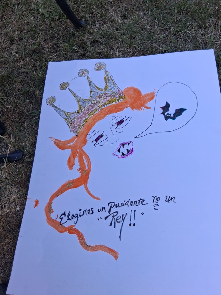 Really, this is  official portrait of King Troublesome??