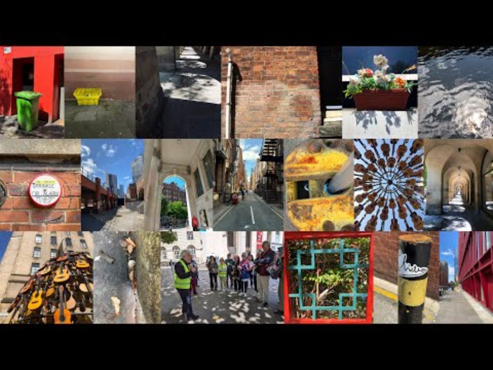 Streets of Manchester. A workshop/walk from the Portico Library, with Ian McMillan & Andrew Brooks