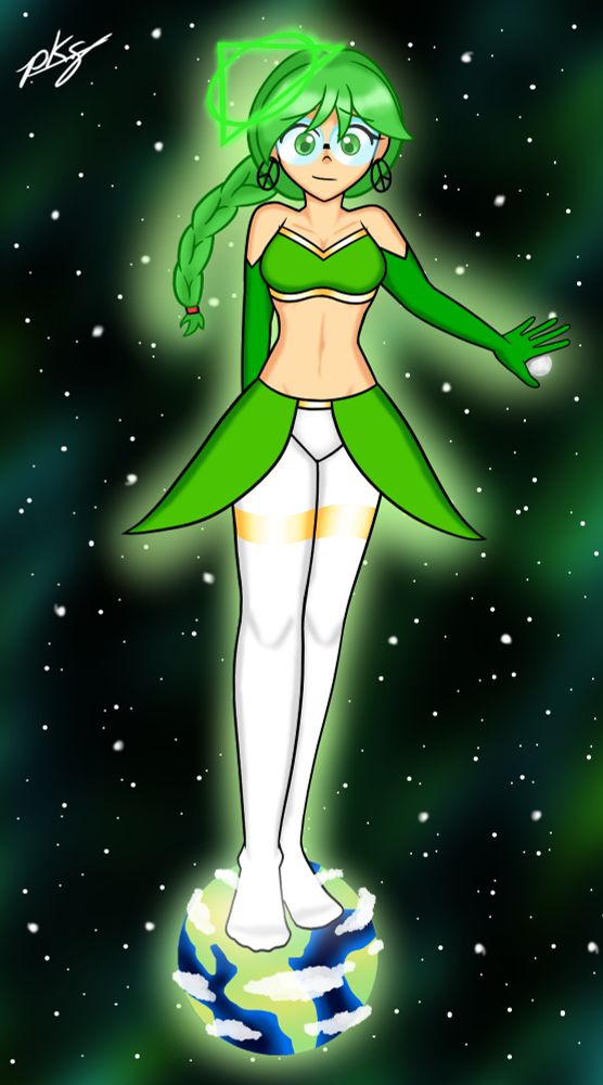 The people who is under her feet just are feeling the softness of her clothes. 