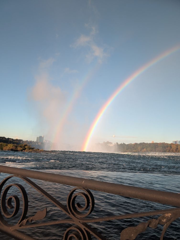 Rainbow from Niagara falls 