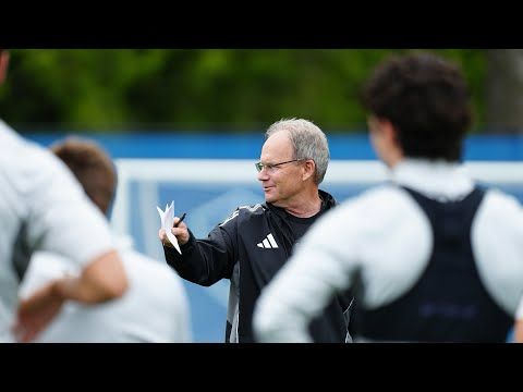 Interview: Brian Schmetzer speaks to media following training