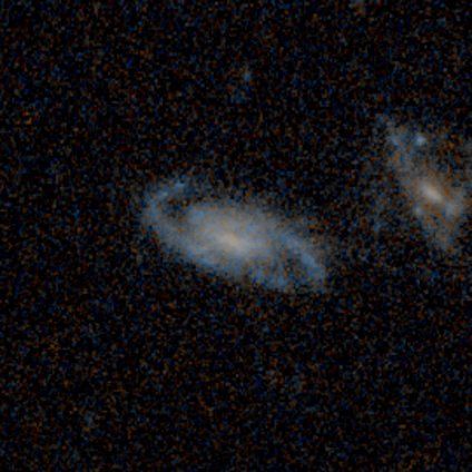 A spiral galaxy from the Galaxy Zoo: Hubble project, classified by 118 volunteers.
