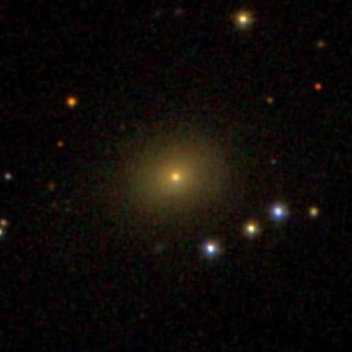 A smooth galaxy from the Galaxy Zoo 2 project, classified by 34 volunteers.