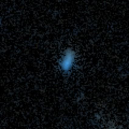 A smooth galaxy from the Galaxy Zoo: Hubble project, classified by 48 volunteers.