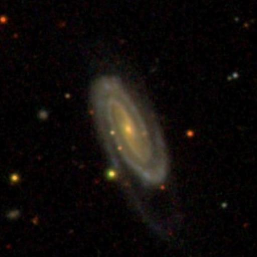 A spiral galaxy from the Galaxy Zoo 2 project, classified by 39 volunteers.