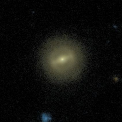 A ring galaxy from the Galaxy Zoo: Hubble project, classified by 47 volunteers.