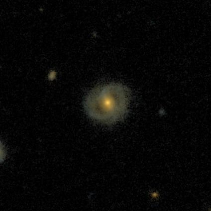 A spiral galaxy from the Galaxy Zoo: Hubble project, classified by 54 volunteers.