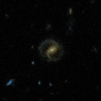 A barred spiral galaxy from the Galaxy Zoo: Hubble project, classified by 55 volunteers.