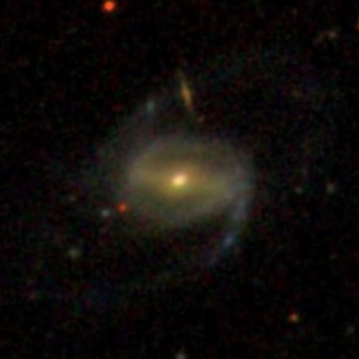 A barred spiral galaxy from the Galaxy Zoo 2 project, classified by 39 volunteers.