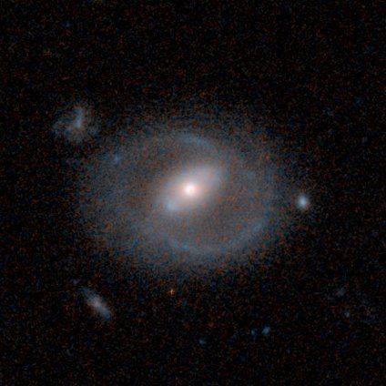 A spiral galaxy with a ring from the Galaxy Zoo: Hubble project, classified by 129 volunteers.