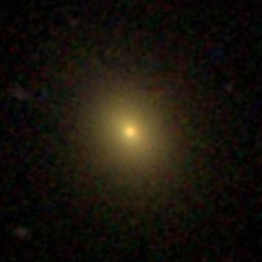 A smooth galaxy from the Galaxy Zoo 2 project, classified by 45 volunteers.
