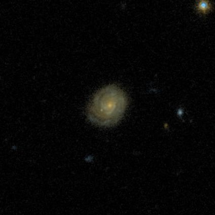 A spiral galaxy from the Galaxy Zoo: Hubble project, classified by 49 volunteers.
