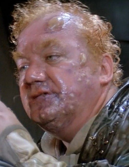 Baron Harkonnen, in close up, from David Lynch's 1984 version of the movie, Dune. 