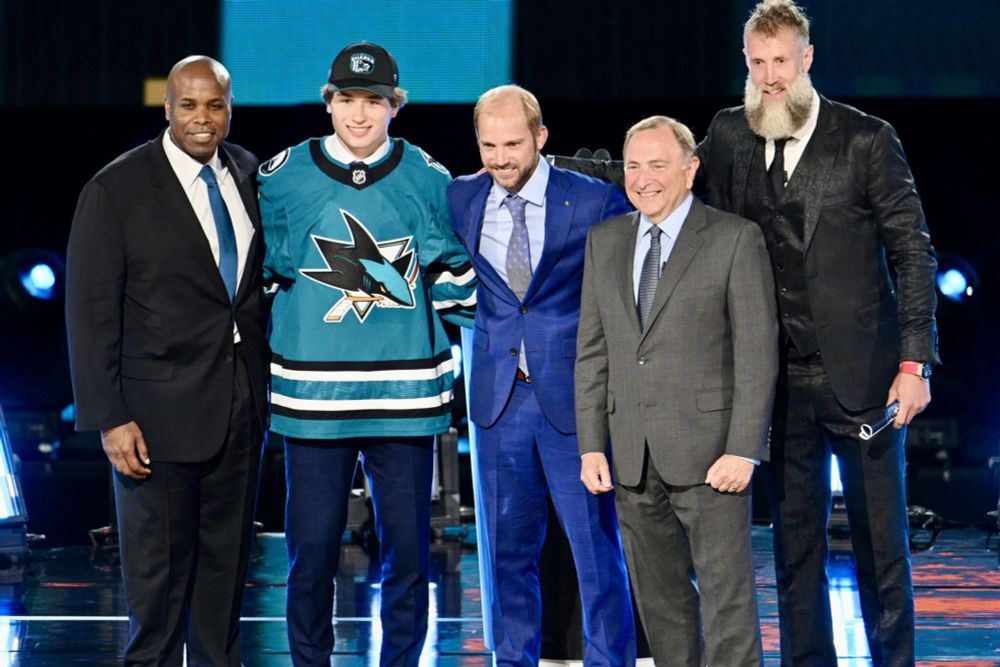 Celebrini on Thornton Announcing 1st-Overall Pick, 'Super-Excited' To Join Sharks | San Jose Hockey Now